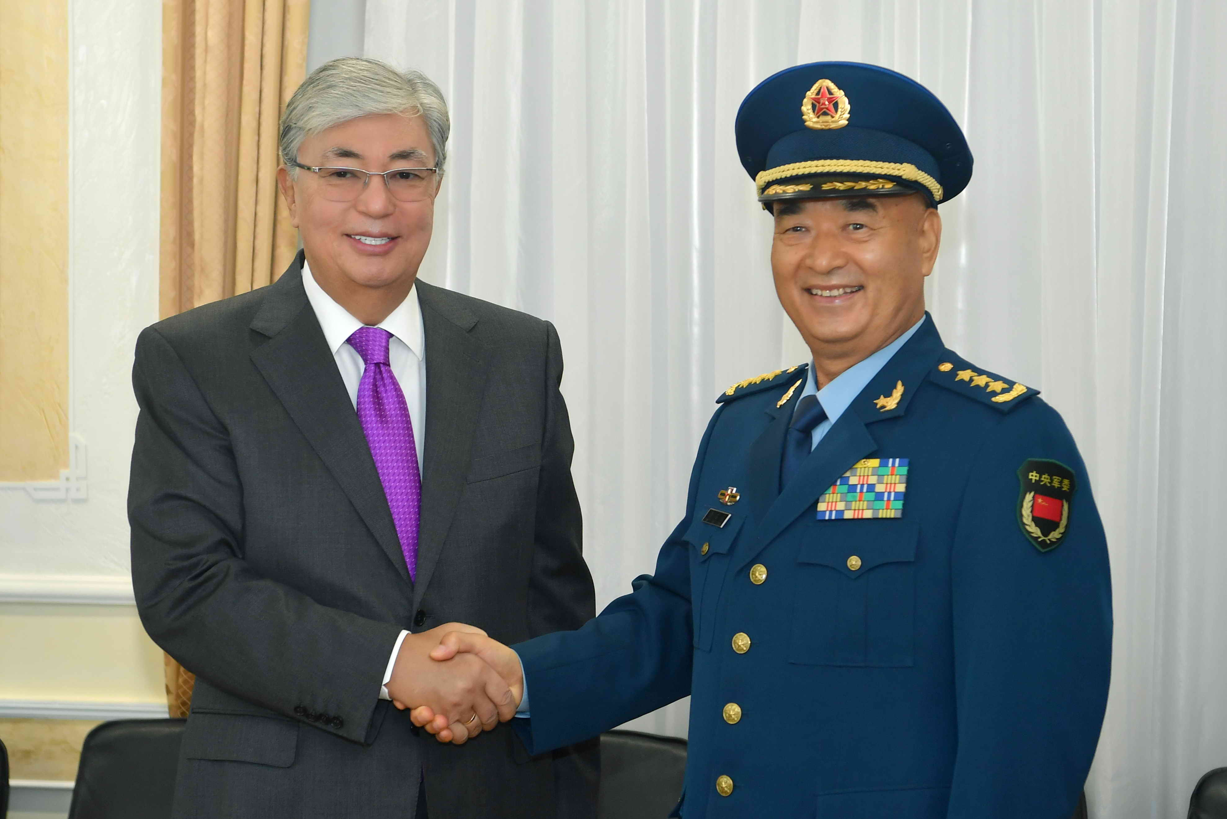  قاسىم-جومارت توقاەۆ سيۋي تسيلياندى قابىلدادى