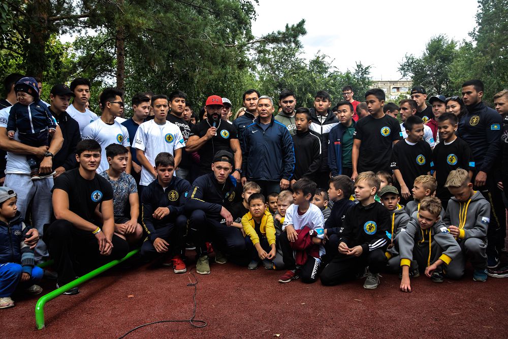 قوستاناي قالاسىندا Street workout الاڭقايى اشىلدى