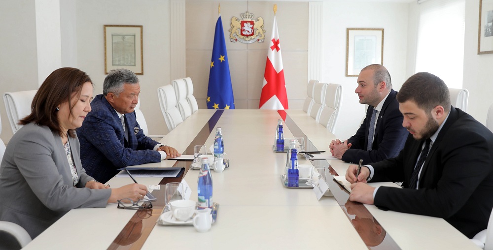 قازاقستان مەن گرۋزيا ىنتىماقتاستىقتىڭ كەلەشەگىن تالقىلادى