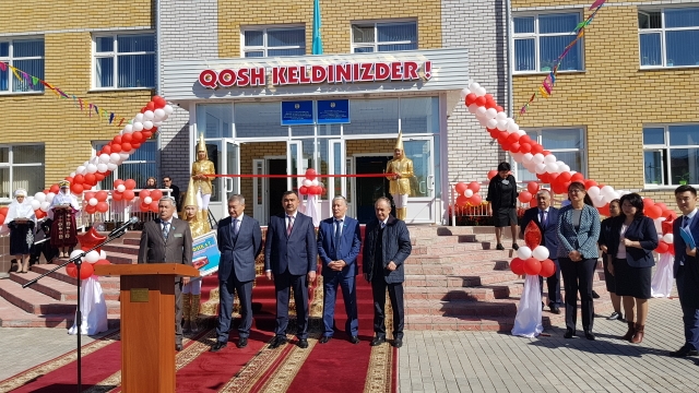 اياگوزدە 600 ورىندىق قازاق مەكتەبى اشىلدى