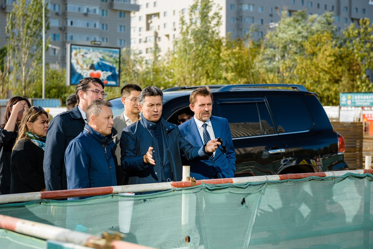 باقىت سۇلتانوۆ استانادا سالىنىپ جاتقان ءىرى قۇرىلىس الاڭدارىن ارالادى