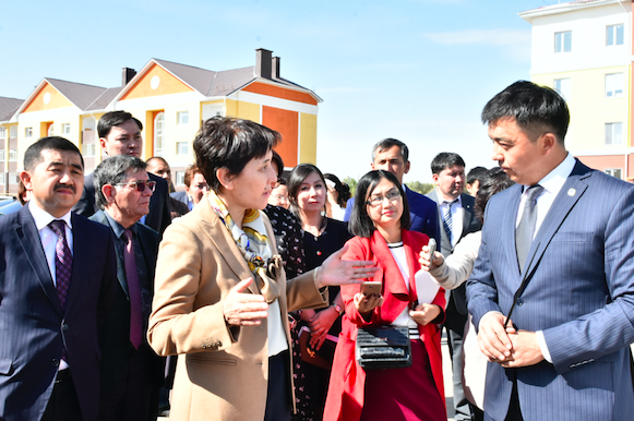 پارتيا حاتشىسى اقتوبەدە پرەزيدەنتتىڭ بەس الەۋمەتتىك باستاماسىنىڭ ورىندالۋىمەن تانىستى