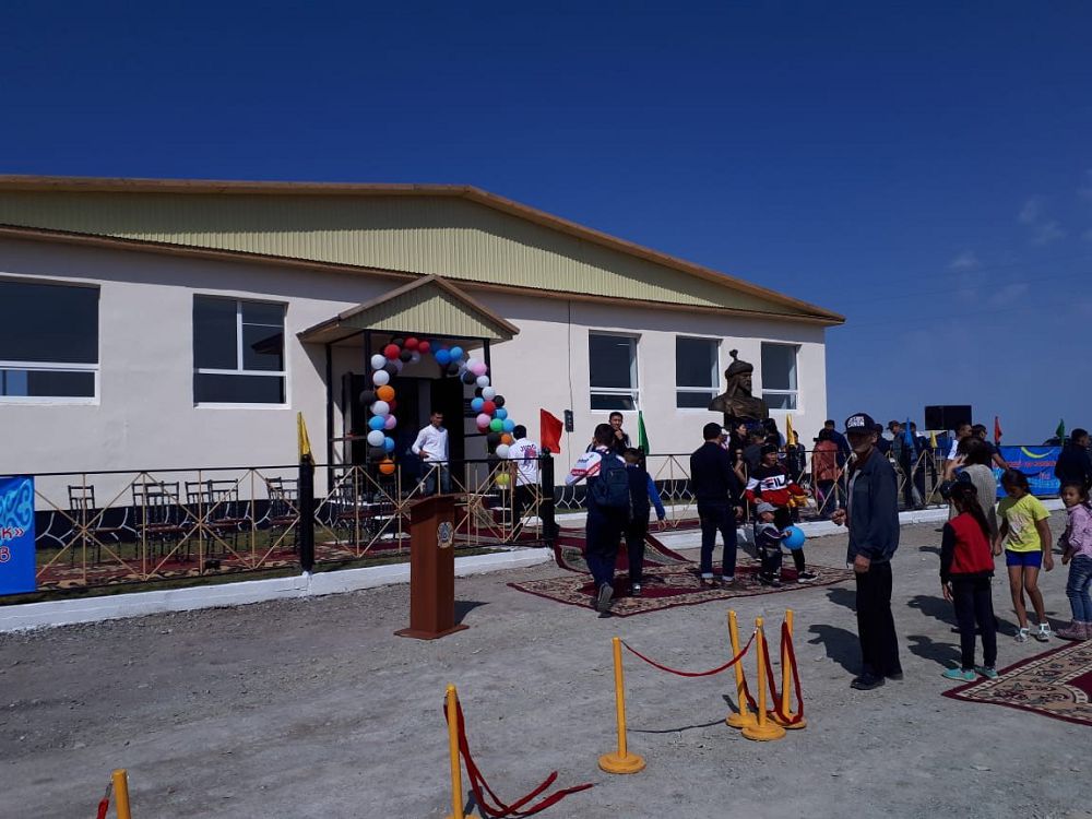 اۋىلىنا سپورت كەشەنىن سالىپ بەردى