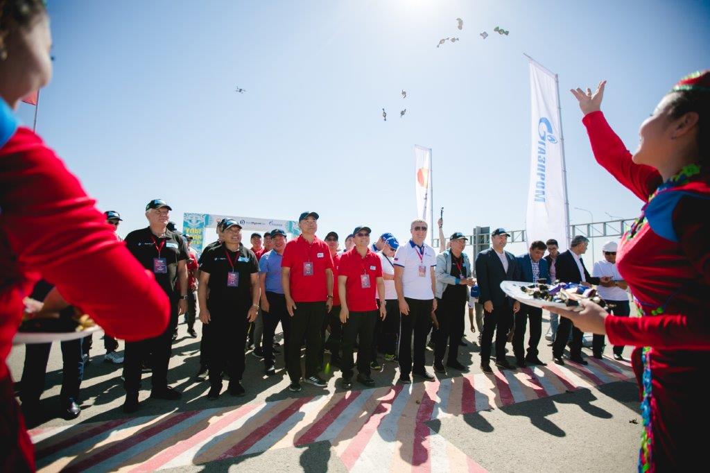 تابيعي گازبەن جۇرەتىن حالىقارالىق اۆتوكەرۋەن قازاقستانعا جەتتى