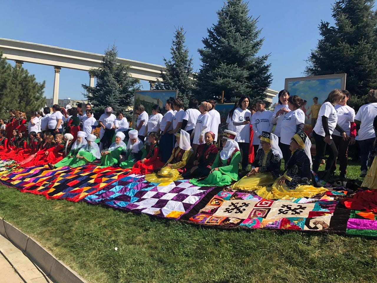 الماتىدا تىگىلگەن قۇراق كورپە گيننەستىڭ الەمدىك رەكوردتار كىتابىنا ەندى