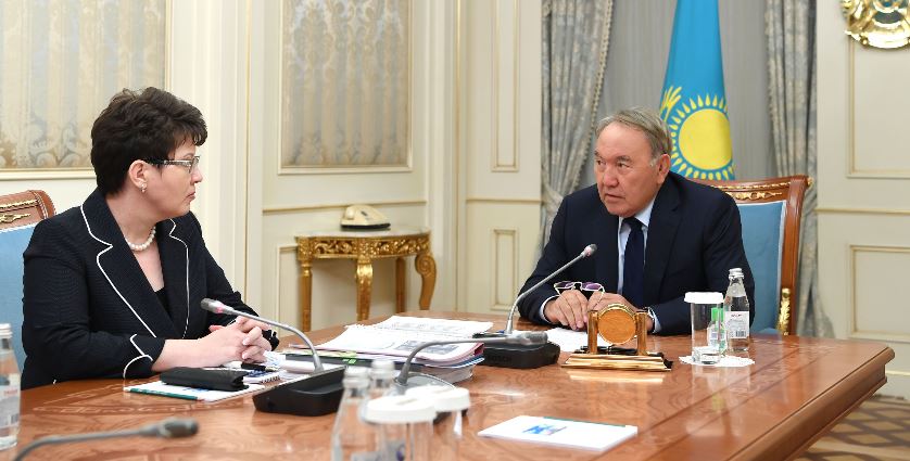 ەلباسى ەسەپ كوميتەتىنىڭ ءتورايىمى ناتاليا گودۋنوۆانى قابىلدادى