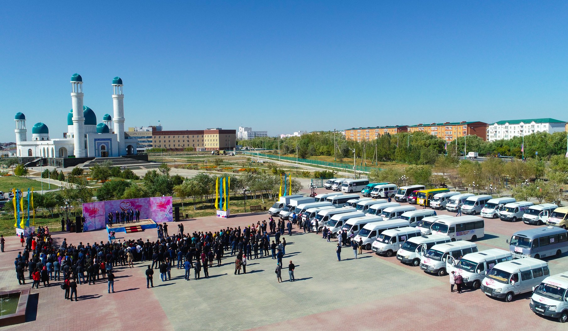 «جۇرەك جىلۋى» قايىمدىرىلىق اكتسياسى ۇيىمداستىرىلدى