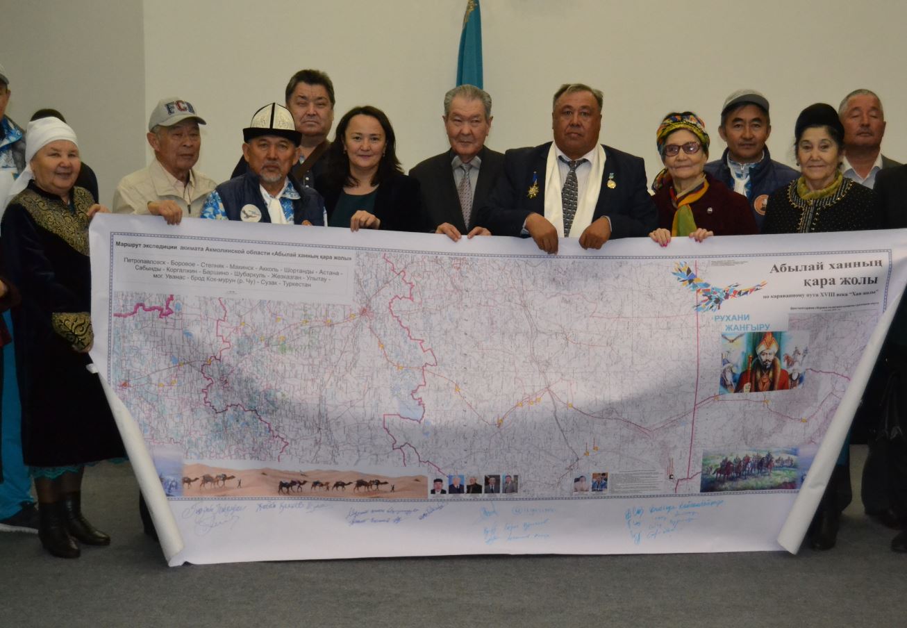 «ابىلاي حاننىڭ قارا جولى» كەشەندى ەكسپەديتسياسى ەلگە ورالدى