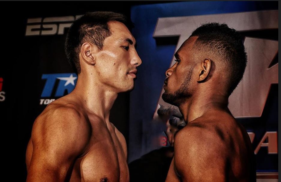 جانىبەك ءالىمحان ۇلىنىڭ كاسىپقوي بوكستاعى ءۇشىنشى جەڭىسى