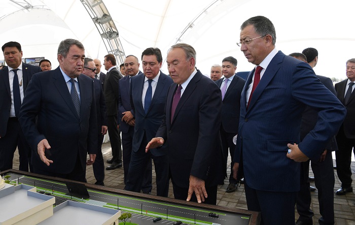 ەلباسى تۇركىستان قالاسىنىڭ جاڭا اكىمشىلىك ورتالىعىن دامىتۋ جوباسىمەن تانىستى