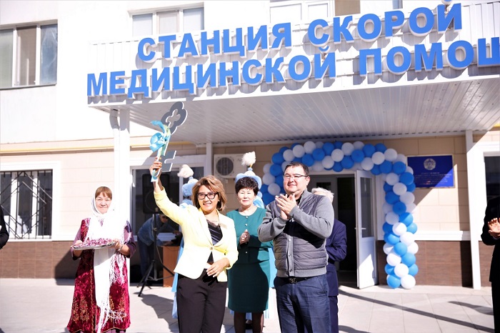 اتىراۋدا جەدەل-جاردەم قىزمەتىنىڭ جاڭا بەكەتى اشىلدى