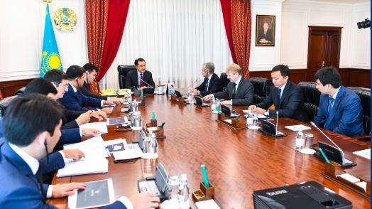 ب. ساعىنتاەۆ Lapwing Advisers كومپانياسىنىڭ وكىلدەرىمەن كەزدەسۋ وتكىزدى