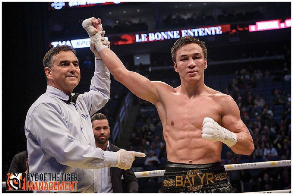 باتىر جۇكەمباەۆ كانادالىق قارسىلاسىن نوكاۋتقا ءتۇسىردى