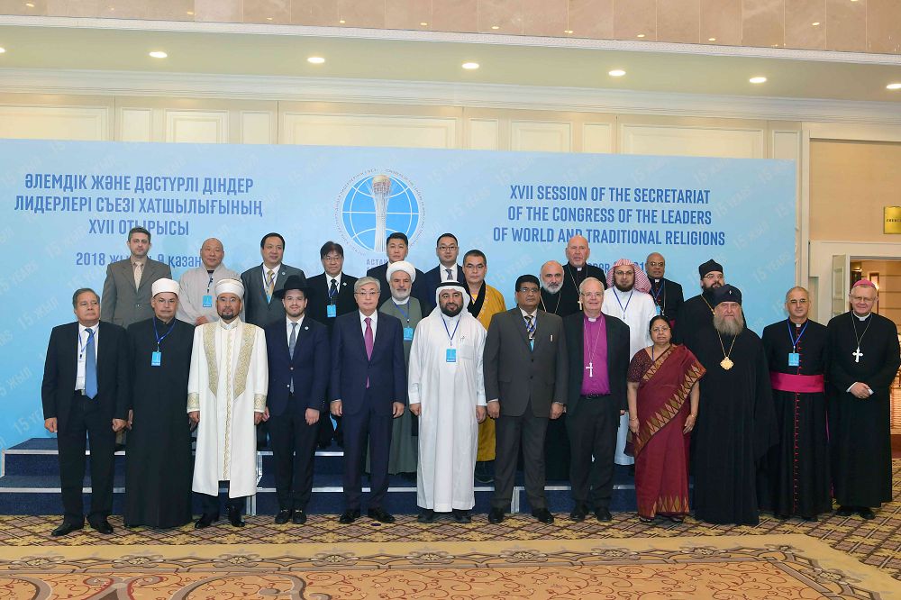 بۇگىن الەمدىك جانە ءداس­تۇرلى دىندەر كوشباسشىلارىنىڭ VI سەزى باستالادى