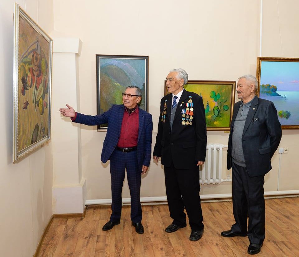  امانكەلدى كەنەنباەۆتىڭ «سىرداريا» اتتى جەكە شىعارماشىلىق كورمەسى ءوتتى 