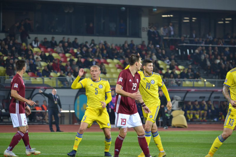 لاتۆيا - قازاقستان 1:1