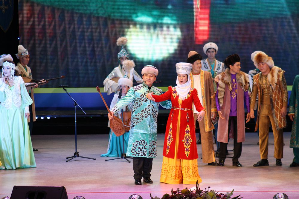 كەنەن ازىرباەۆ اتىنداعى جامبىل وبلىستىق فيلارمونياسىنا ەلۋ جىل تولدى