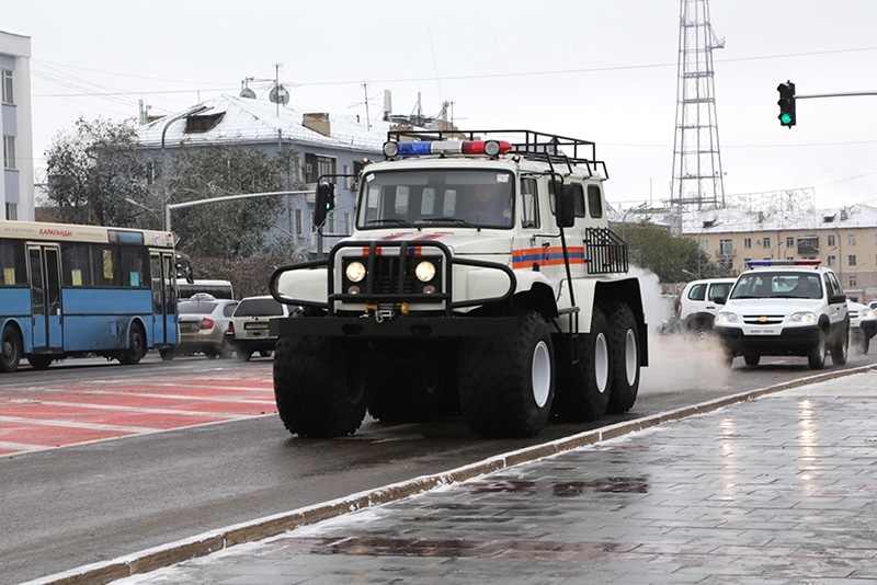 قاراعاندىدا ءتارتىپ ساقشىلارى مەن قۇتقارۋشىلار 850 ملن تەڭگەنىڭ جاڭا تەحنيكاسىنا يە بولدى