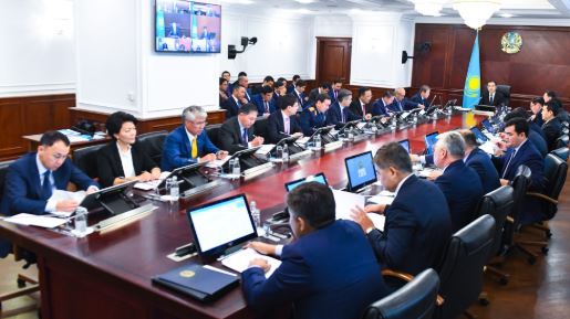 ۇكىمەتتە كولىك پەن لوگيستيكانى تسيفرلاندىرۋ ماسەلەسى قارالدى