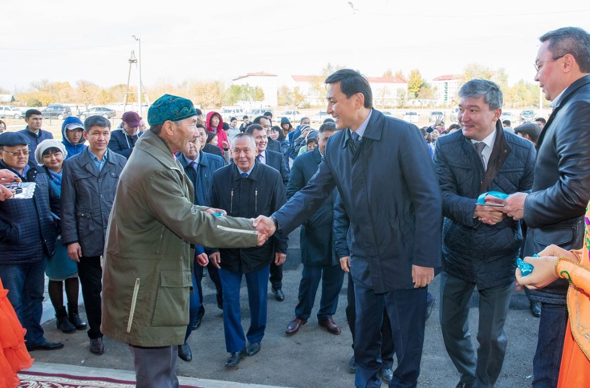 باتىس قازاقستان وبلىسىنىڭ ءبورلى اۋىلىندا سپورتتىق-ساۋىقتىرۋ كەشەنى اشىلدى