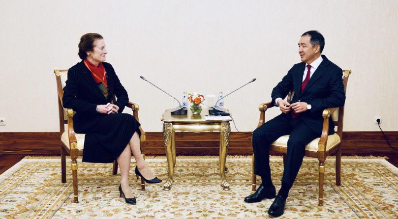 ب.ساعىنتاەۆ گ.فورمەن بالالار قۇقىقتارىن قورعاۋ سالاسىنداعى ءوزارا ءىس-قيمىل ماسەلەلەرىن تالقىلادى