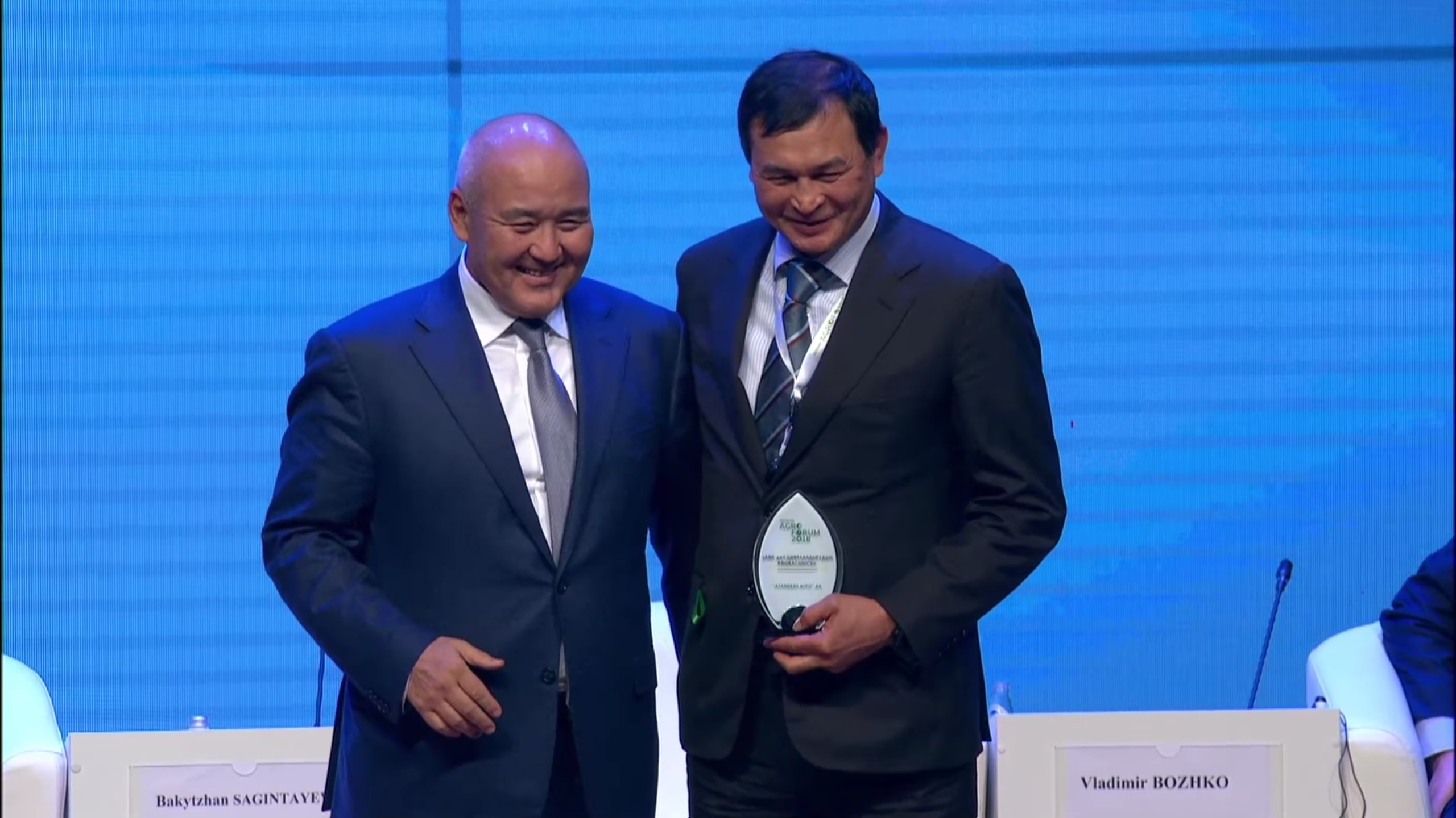 سولتۇستىك قازاقستان اگرارشىلارى  «ASTANA AGRO FORUM» نوميناتسياسىنىڭ جەڭىمپازى اتاندى 