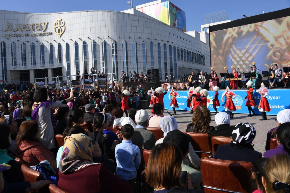 الماتىدا الاتاۋ اۋدانىنىڭ 10 جىلدىعى مەرەكەلەندى