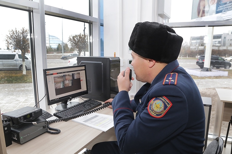 تەمىرتاۋدا شىنىدان سالىنعان ۋچاسكەلىك پوليتسيا بەكەتى اشىلدى