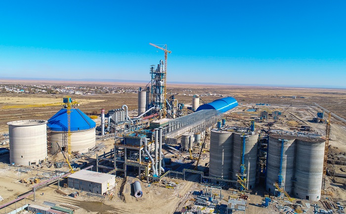 قىزىلوردادا تامپوناجدى تسەمەنت زاۋىتى مەرزىمىنەن بۇرىن پايدالانۋعا بەرىلەدى