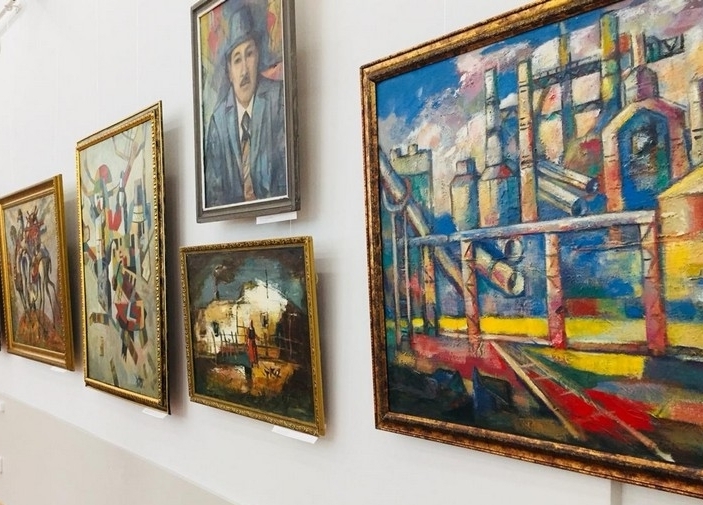 قاراعاندىدا سۋرەتشى قالقاباەۆتىڭ كورمەسى اشىلدى