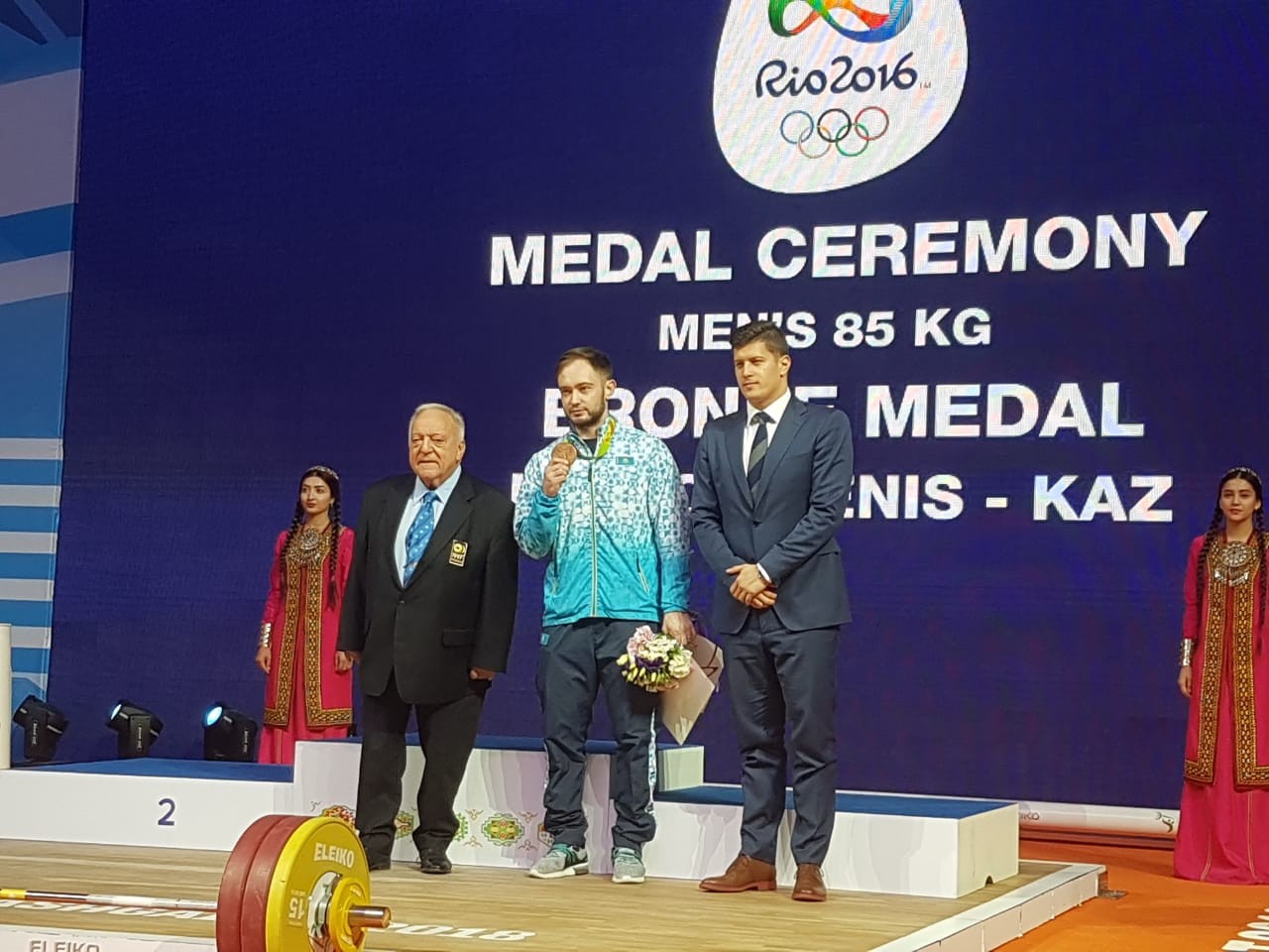 دەنيس ۋلانوۆقا ريو وليمپياداسىنىڭ قولا جۇلدەسى تابىس ەتىلدى