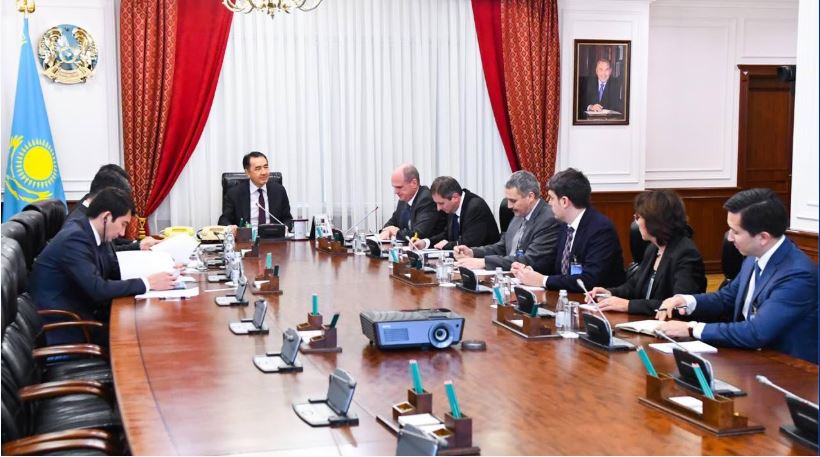 ب.ساعىنتاەۆ حۆق ميسسياسىنىڭ باسشىسى م.حورتونمەن كەزدەستى