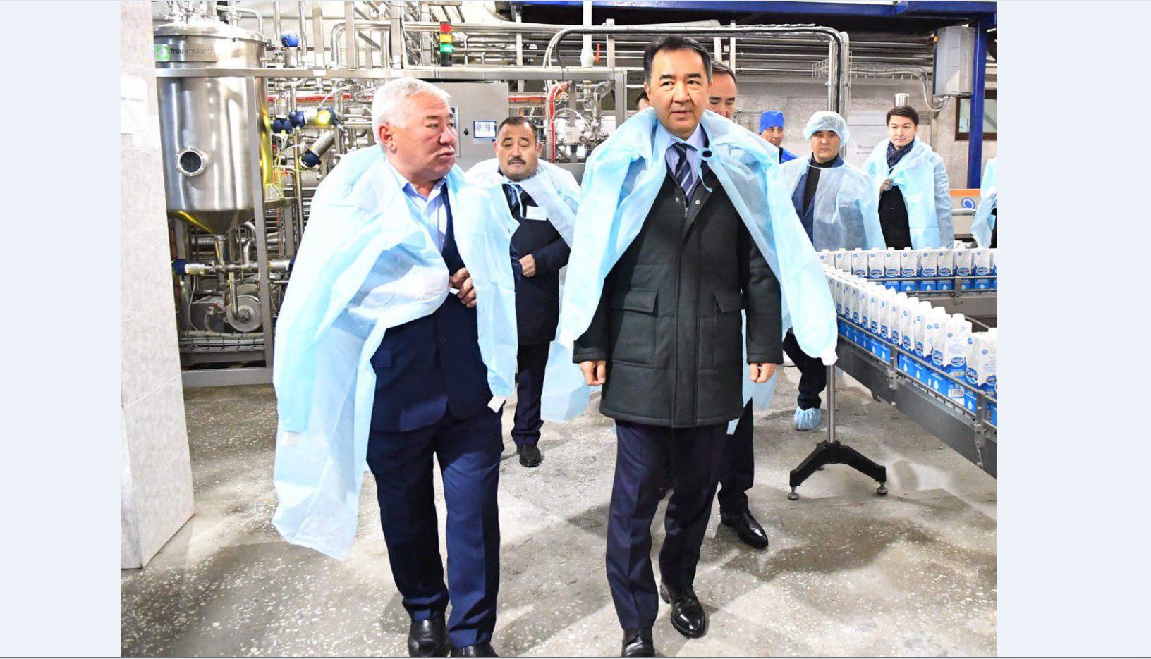 ب.ساعىنتاەۆ جامبىل وبلىسىندا پرەزيدەنت تاپسىرمالارىنىڭ ورىندالۋ بارىسىمەن تانىسادى