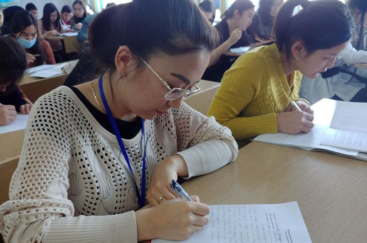 تارازدىق وقىتۋشىلار مەن ستۋدەنتتەر «اشىق ديكتانت» اكتسياسىنا قاتىستى