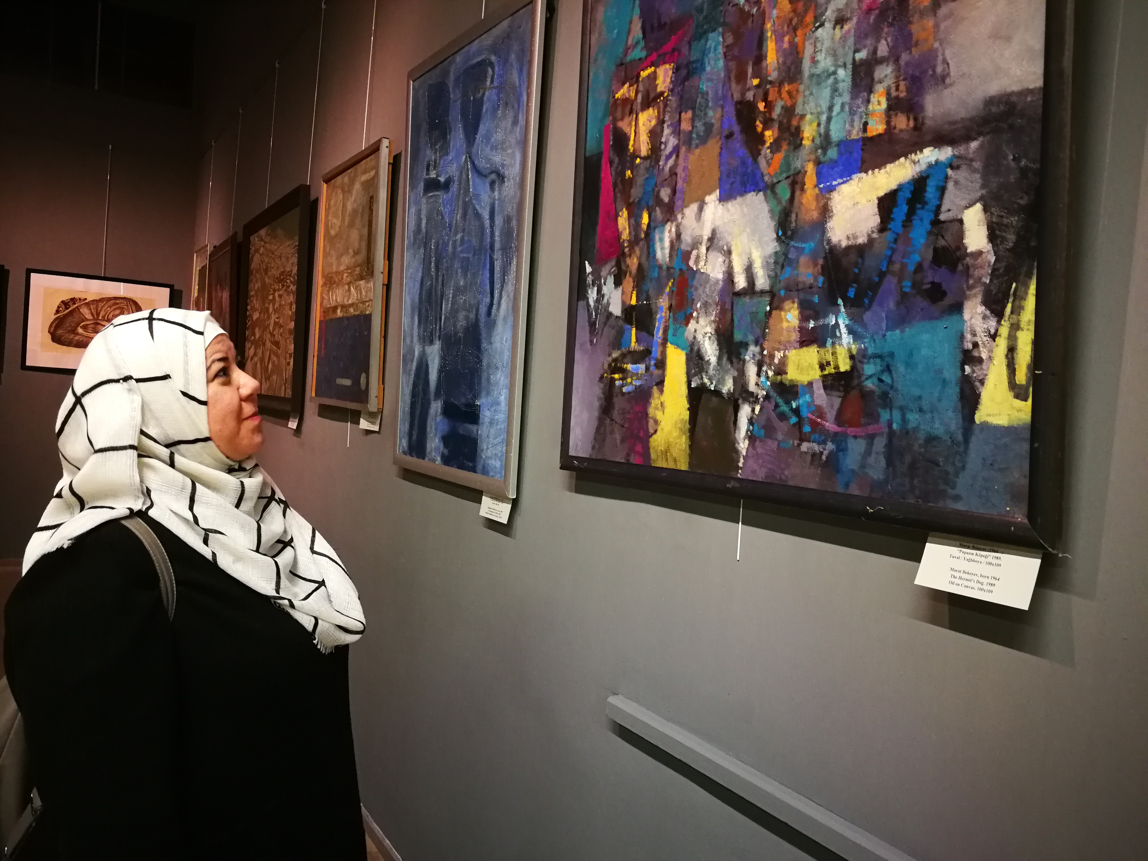 تۇركيانىڭ بۋرسا قالاسىندا قازاق سۋرەتشىلەرىنىڭ كورمەسى اشىلدى