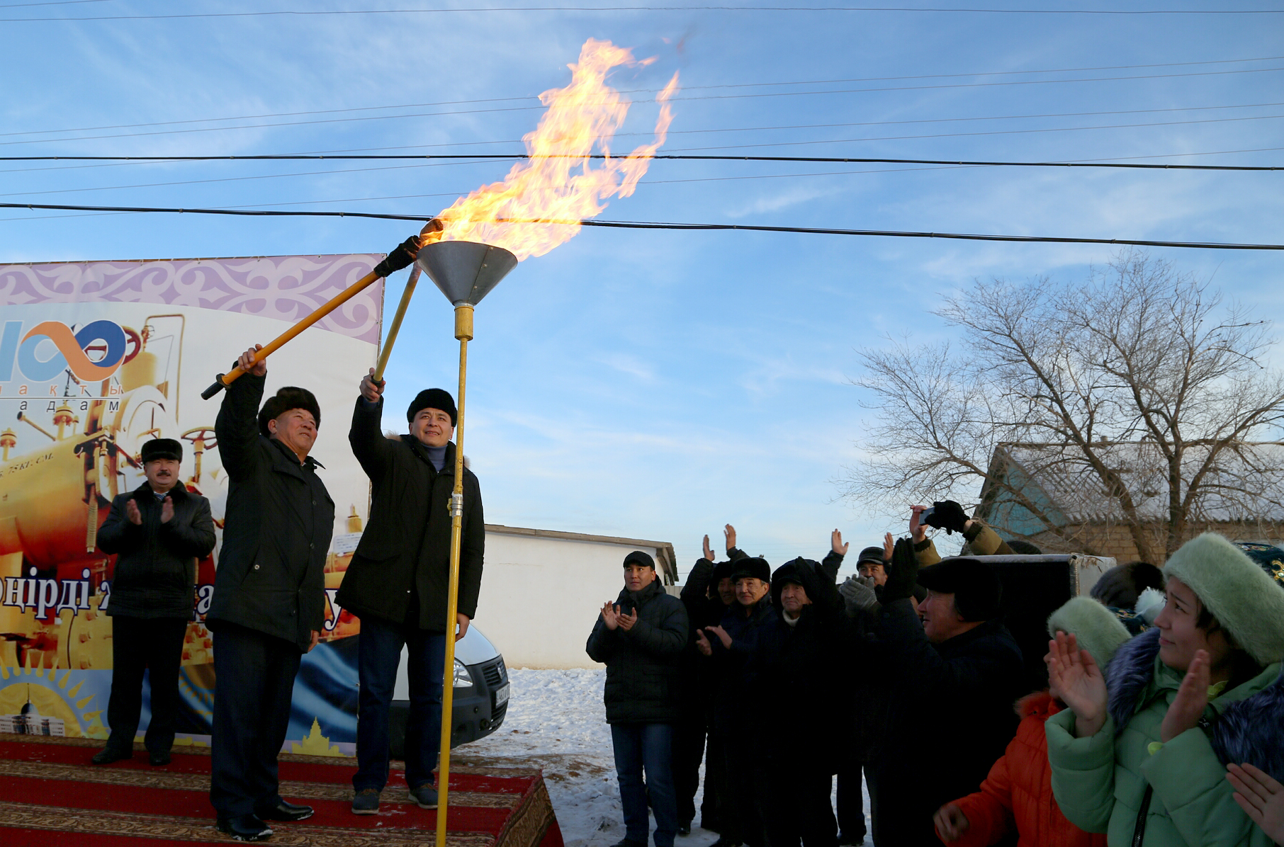 بوكەي ورداسى اۋدانى تابيعي گازبەن تولىق قامتىلدى