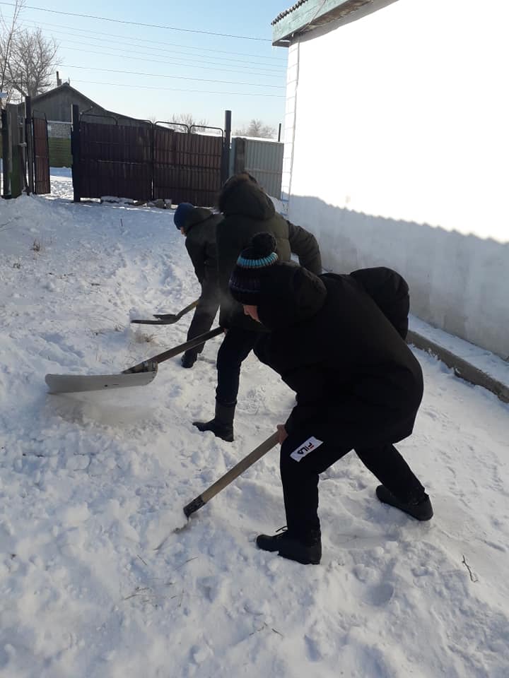  «قامقورشىسى جوق قارت ادامدارعا كومەك بەرۋ» اكتسياسى ۇيىمداستىرىلدى