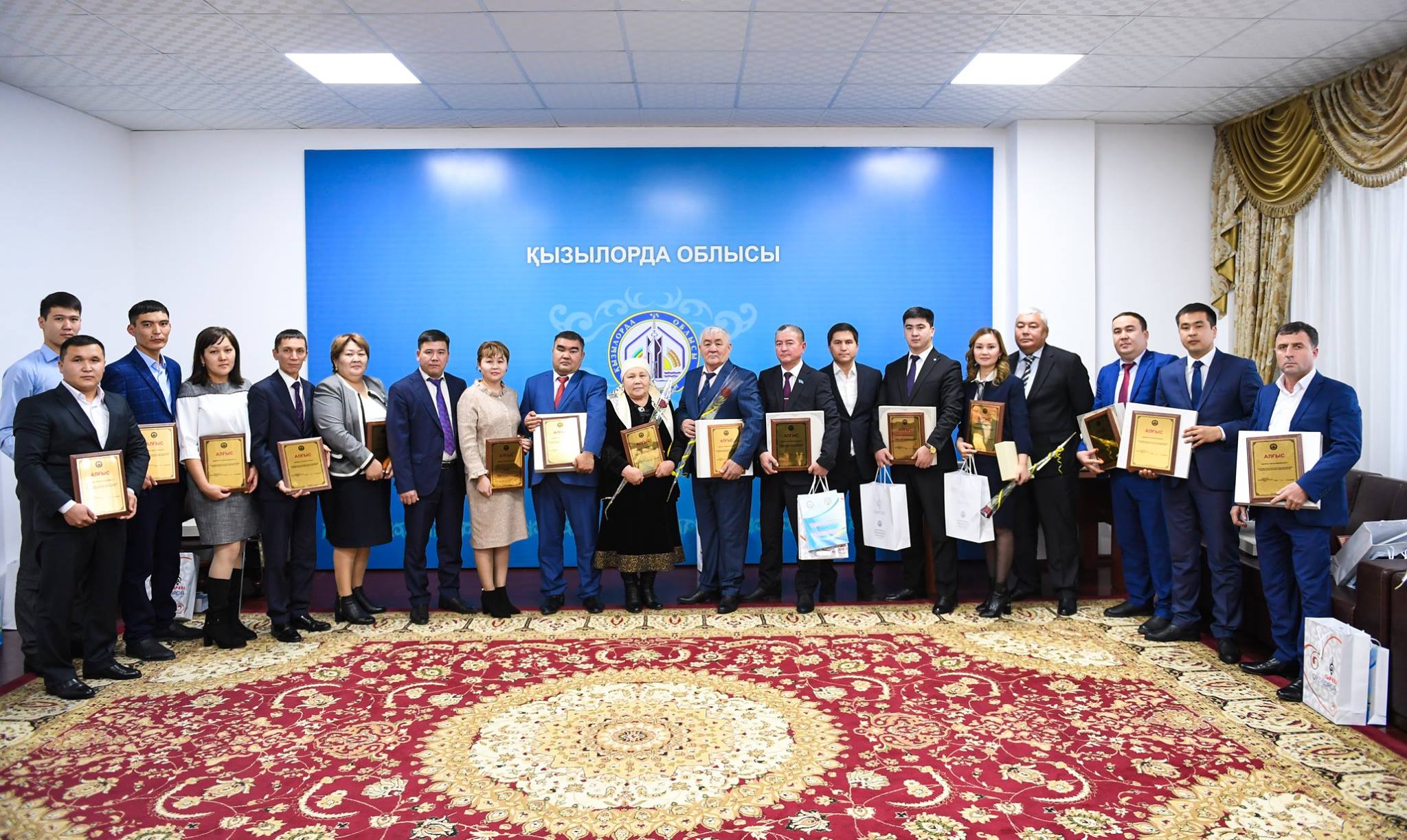 قىزىلوردا وبلىسىنىڭ اكىمى ق.كوشەرباەۆ كاسىپكەرلەرمەن كەزدەستى