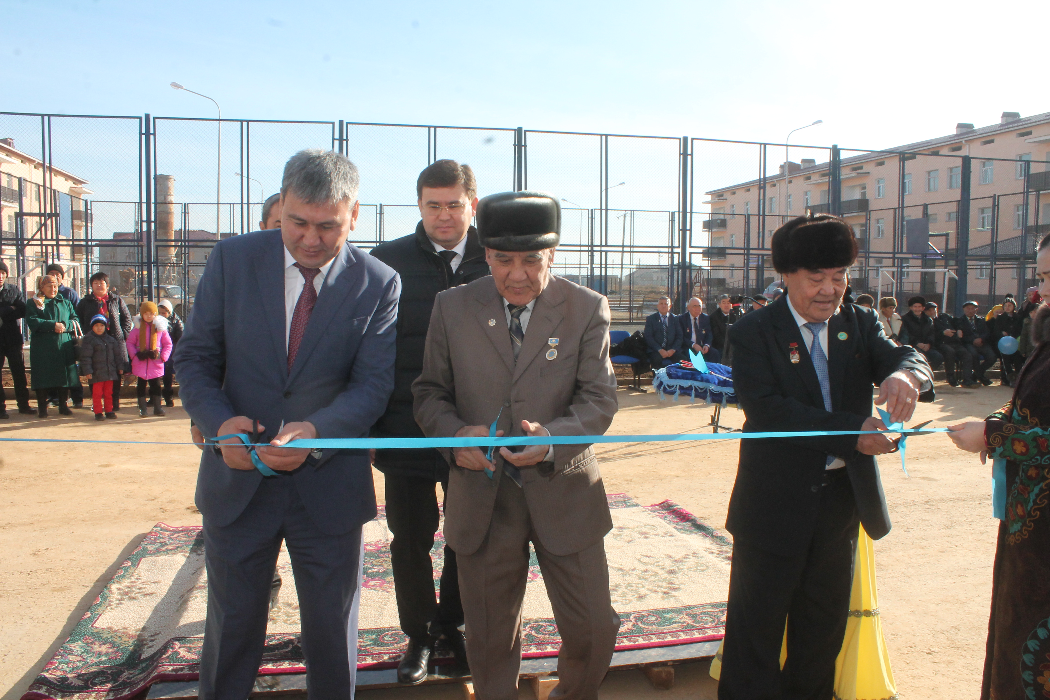 ارىس قالاسىندا 16 نىسان پايدالانۋعا بەرىلدى