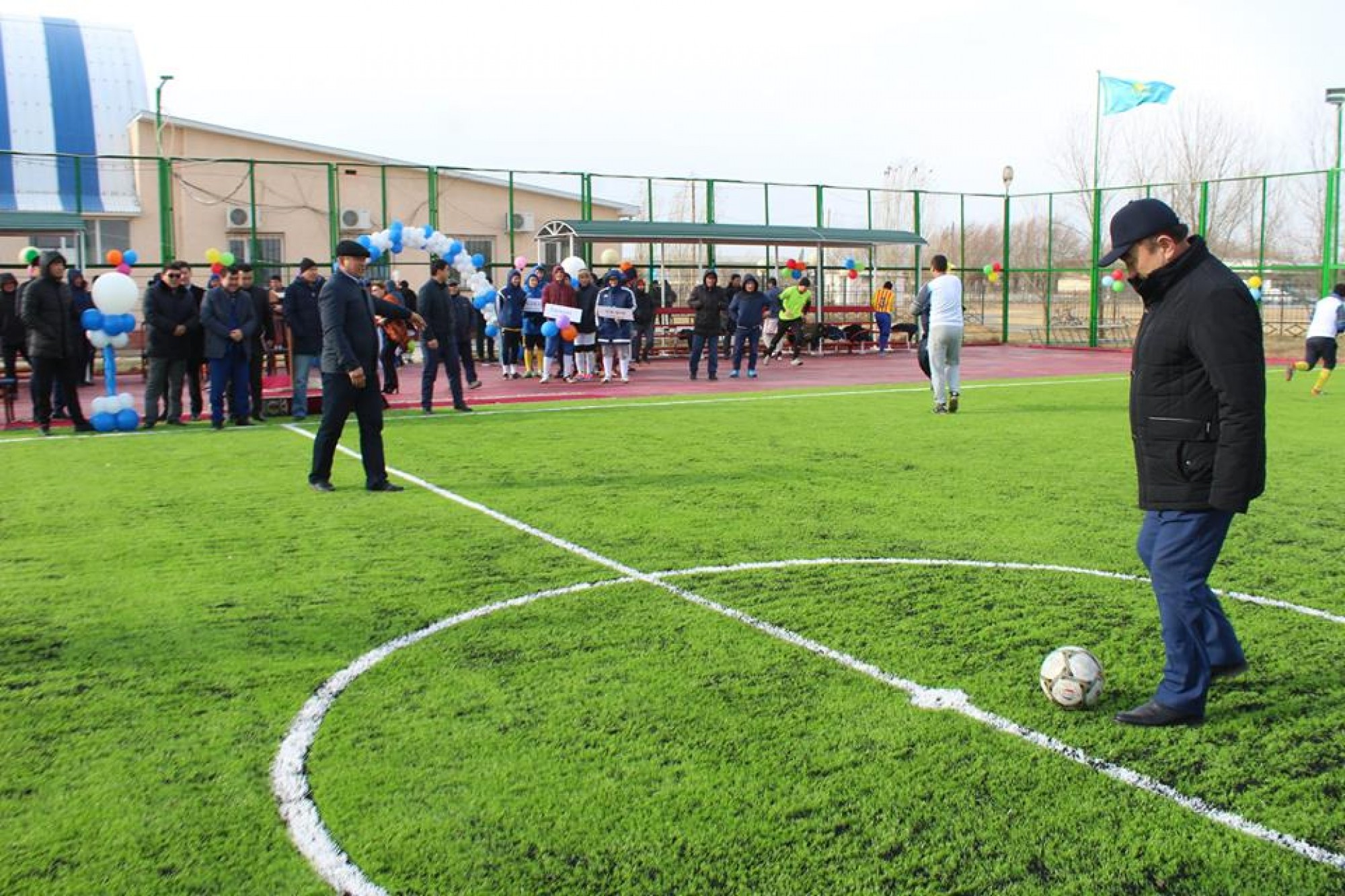 ستەپنوگوردا كوپ فۋنكتسيالى سپورت الاڭى اشىلدى