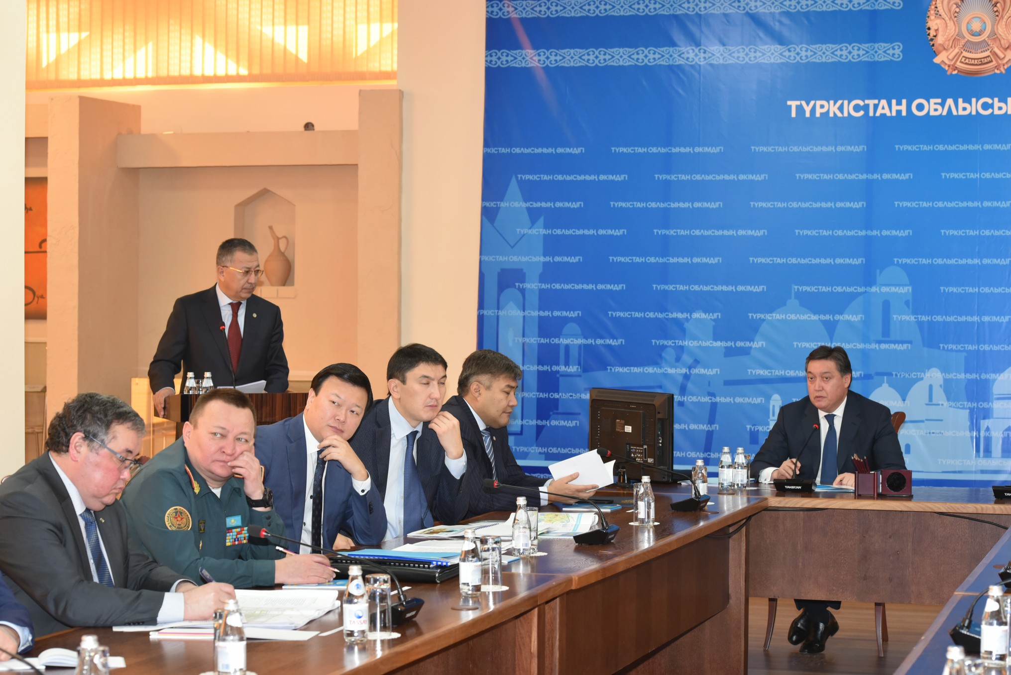 تۇركىستاندا اسقار مامين ءبىرىنشى كەزەكتەگى نىسانداردى سالۋ جونىندە جيىن وتكىزدى