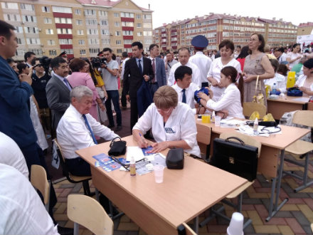 اقتوبەلىك دارىگەرلەر گيننەستىڭ رەكوردتار كىتابىنا ەندى