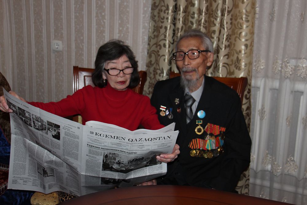 گازەتىمىزدىڭ ەڭ ەگدە وقىرمانى - ءشاۋ­كەي جۇقان ۇلى