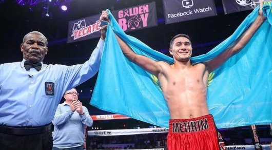 مەيىرىم نۇرسۇلتانوۆ اقش-تا مەكسيكالىقتى نوكاۋتقا ءتۇسىردى