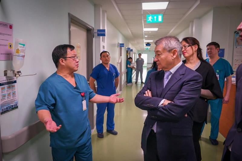 شىعىس قازاقستاننىڭ ەمحانالارى استاناداعى مەديتسينالىق ورتالىقتارىمەن بىرلەسە جۇمىس ىستەيدى