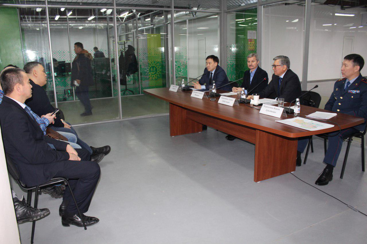 «الماتى – ادالدىق الاڭى» جوبالىق ءوفيسىنىڭ جۇمىسىنا قاتىستى بريفينگ ءوتتى