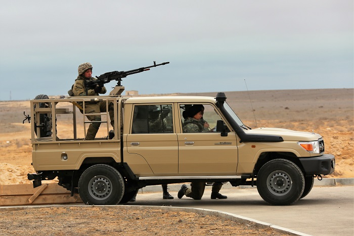 باتىستاعى اسكەري بولىمدەر جاۋىنگەرلىك دايارلىقتىڭ جاۋاپتى سىناعىنان وتۋدە