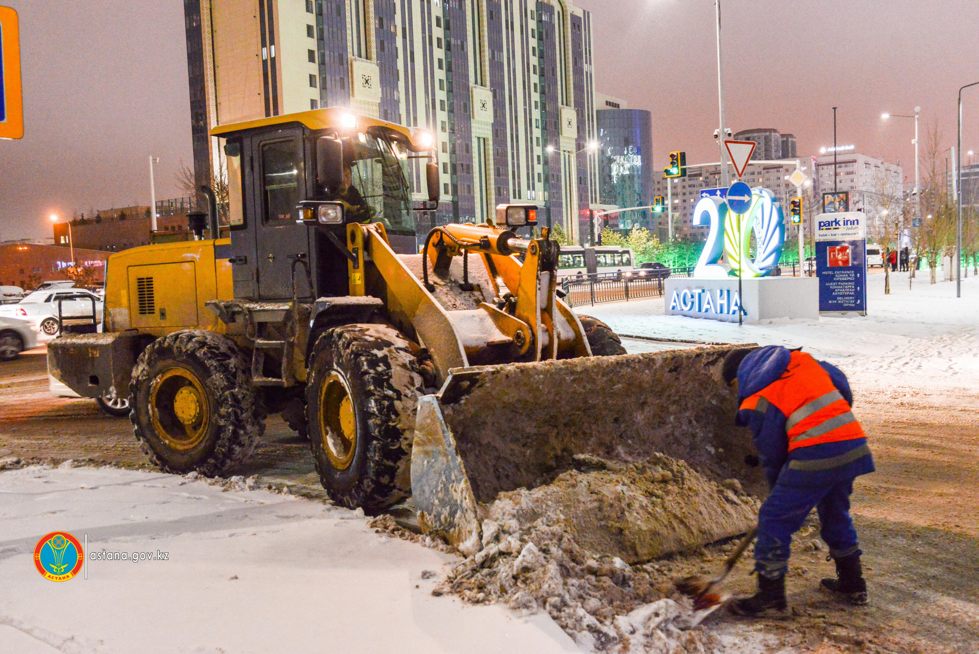 وتكەن تاۋلىكتە 16 مىڭ تەكشە مەتردەن استام قار جينالدى