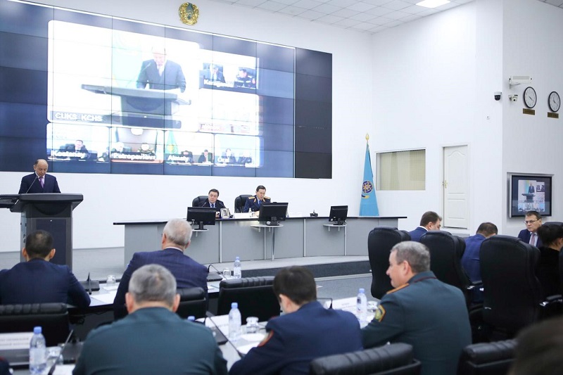 ا.مامين تج الدىن الۋ جانە جويۋ جونىندەگى ۆەدومستۆوارالىق مەملەكەتتىك كوميسسيا وتىرىسىن وتكىزدى