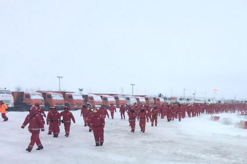 اقساي قالاسىندا «سيچيم» كومپانياسىنىڭ جۇمىسشىلارى نارازىلىق ءبىلدىردى